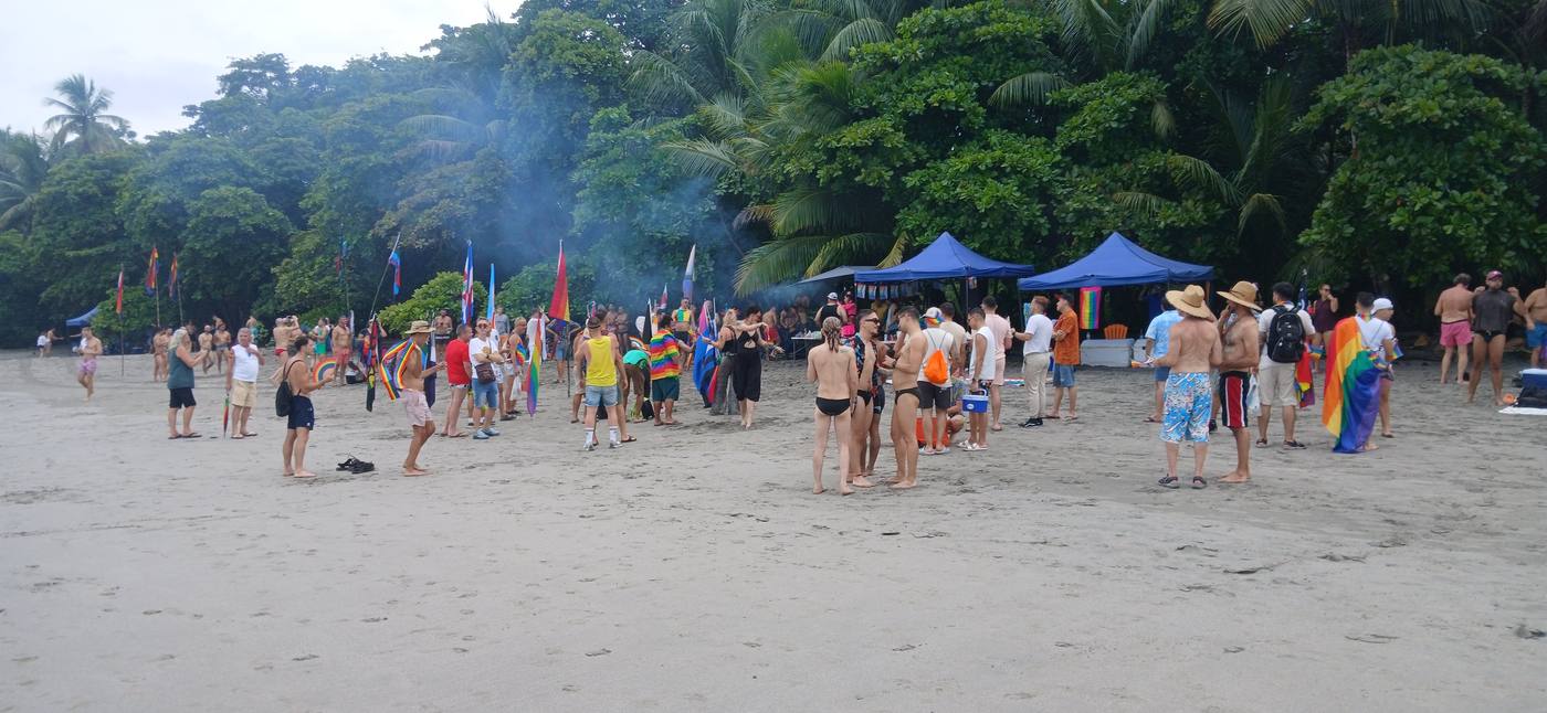Pride on the Beach 2025 — crowd